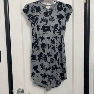 LuLaRoe Girls Alice In Wonderland Mae Dress